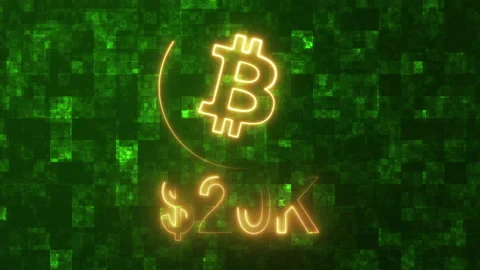 Bitcoin animation logo on the space background. Stock Footage 143693737
