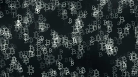 Bitcoin Background Stock Footage 64856203