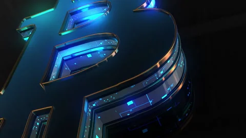Bitcoin Background Stock Footage 149321284