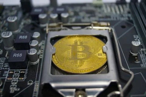 Bitcoin - Bit Coin Btc (3) Stock Photos