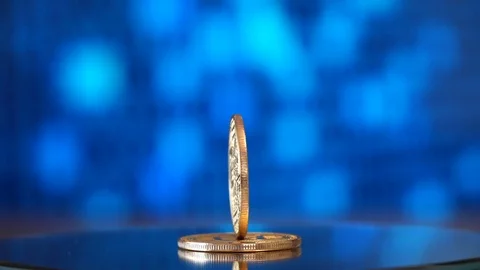 Bitcoin - Bit Coin Btc. Stock Footage 86779006