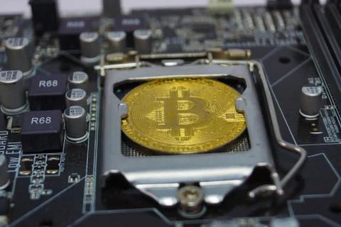Bitcoin - Bit Coin Btc Stock Photos