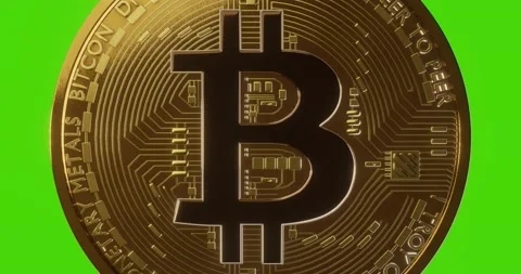 Bitcoin block chain crypto currency Stock Footage 189256203