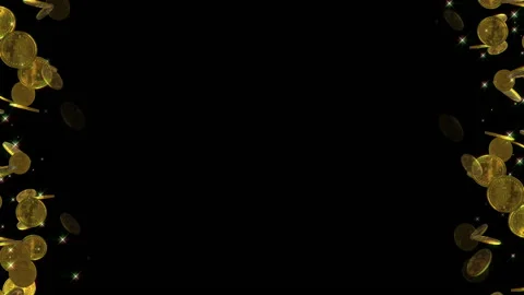 Bitcoin block chain digital money loop animation Video stock 146958941