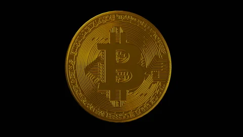 Bitcoin blockchain crypto currency digital encryption network for world money Stock Footage 104022120