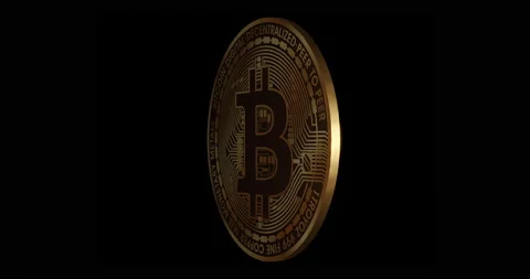 Bitcoin blockchain crypto currency digital encryption, Digital money exchange Stock Footage 153667481