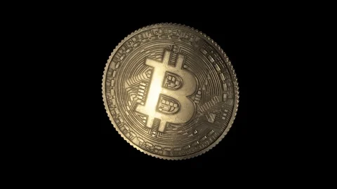 Bitcoin. Blockchain technology.  Video stock 80586364