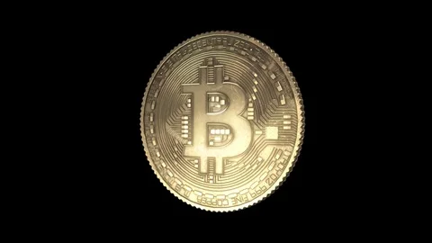 Bitcoin. Blockchain technology.  Video stock 80586365