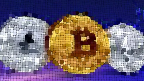 Bitcoin Btc, Ethereum Eth And Litecoin Ltc Coins Cryptocurrency 2 Stock Footage 165863417
