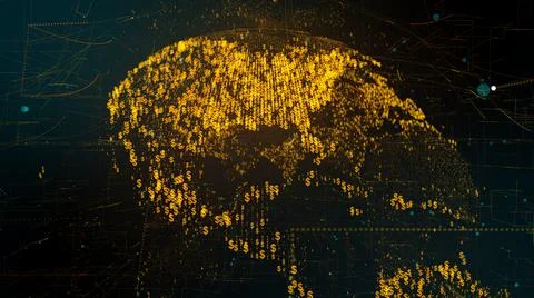 Bitcoin (BTC) exchange secure global financial network crypto currency  Ilustração Stock