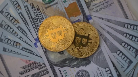 BitCoin BTC Stock Footage 86939907