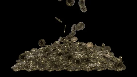 Bitcoin BTC the new virtual internet Cryptocurrency Stock Footage 96931016