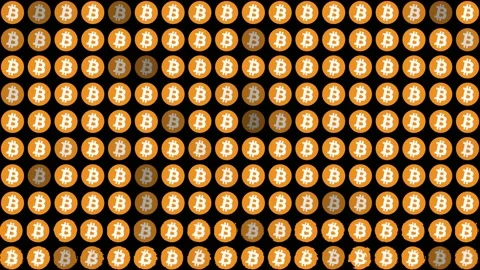 Bitcoin Cannot Be Banned. It is a Decentralized, Distributed form of Money. Stock Footage 131334195