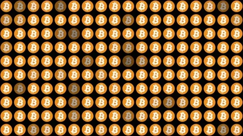 Bitcoin Cannot Be Banned. It is a Decentralized, Distributed form of Money. Stock Footage 131334232