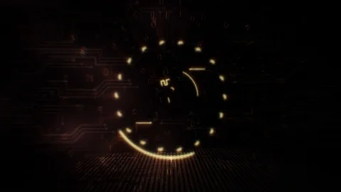 Bitcoin Cash - BCH - 3D Cryptocurrency Neon Coin Loop Видео 113086495