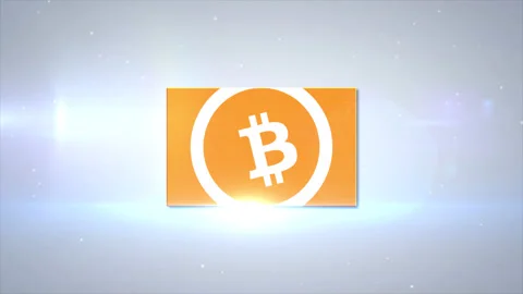 Bitcoin Cash BCH Alternative Cryptocurrency Logo Coin 3d Animation Motion Stock Footage 149205979