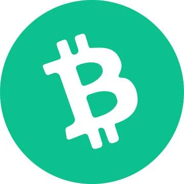 Bitcoin cash Cryptocurrency logo vector icon. . Crypto currency coin money .. Stock Illustration