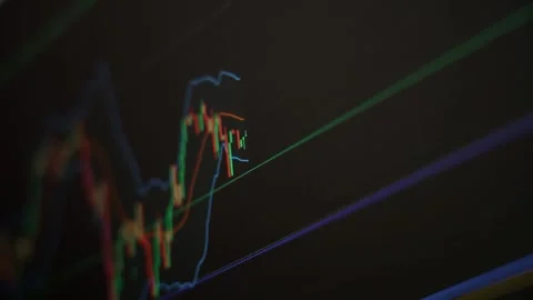 Bitcoin Chart  Timelapse 10 Stock Footage 299962231