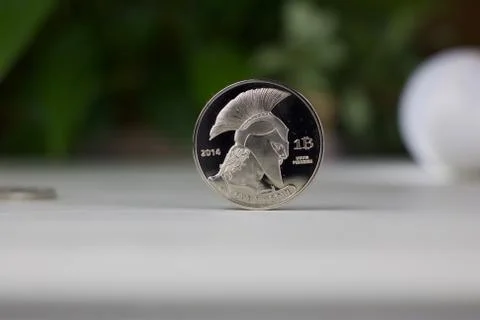 Bitcoin coin concept Stock Photos