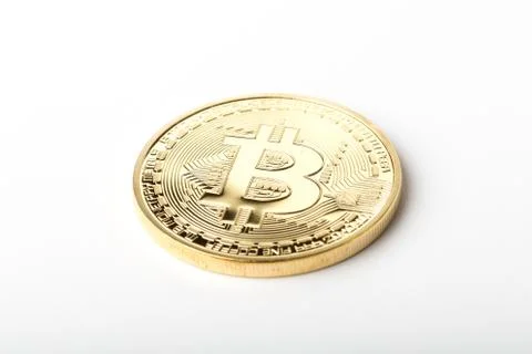 Bitcoin coin Stock Photos