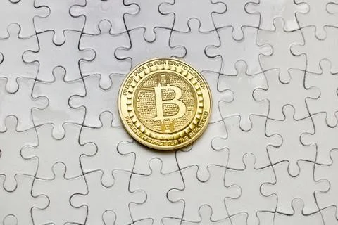 Bitcoin coin Stock Photos