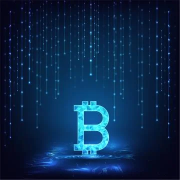 Bitcoin concept. Stock Illustration