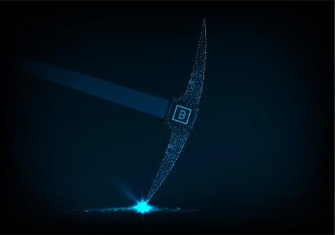 Bitcoin concept. Stock Illustration