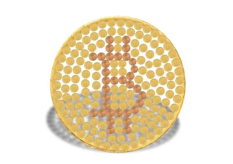 Bitcoin concept Stockfoto's