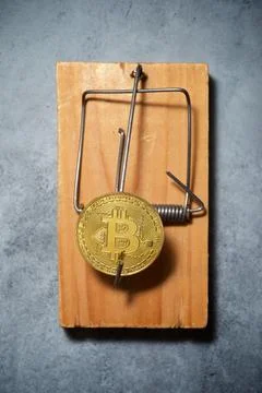 Bitcoin concept view Foto stock