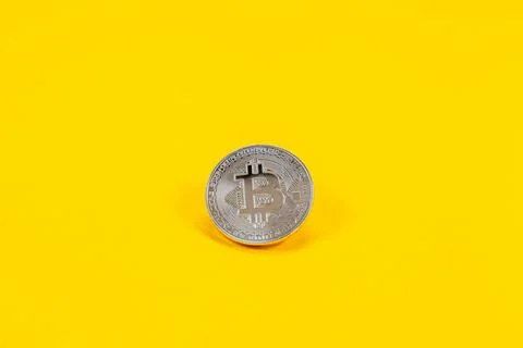 Bitcoin criptocurrency trading bussines Stock Photos