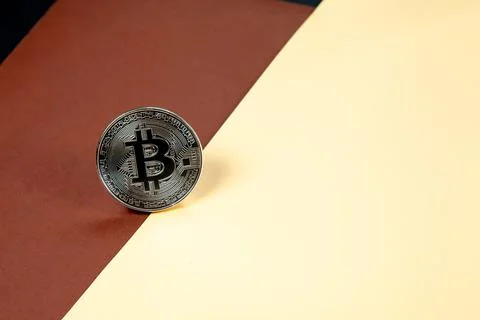 Bitcoin criptocurrency trading bussines Stock Photos