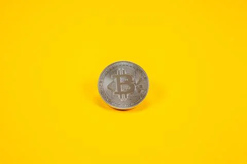 Bitcoin criptocurrency trading bussines Stock Photos