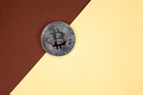 Bitcoin criptocurrency trading bussines Stock Photos