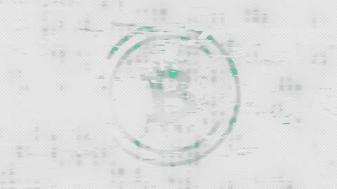 Bitcoin, Cryptocurrency, binary matrix, stock market, trading chart, scam Stock Footage 302339862