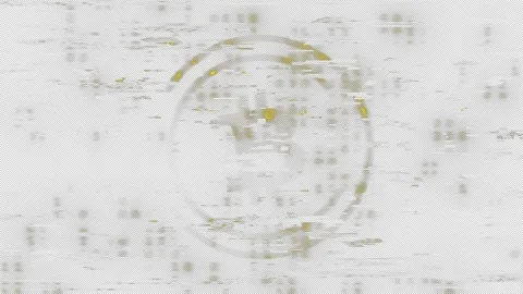 Bitcoin, Cryptocurrency, binary matrix, stock market, trading chart, scam Stock Footage 302340911