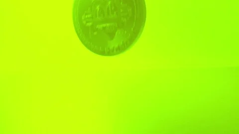 BITCOIN - CRYPTOCURRENCY - COIN Stock Footage 83226109