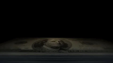 Bitcoin cryptocurrency, equivalent currency. Dollar. 6 Stock Footage 98900104