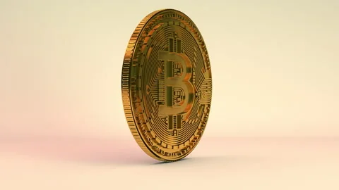 Bitcoin Cryptocurrency Stock-Footage 142378027