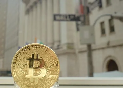 Bitcoin Cryptocurrency Stock Photos