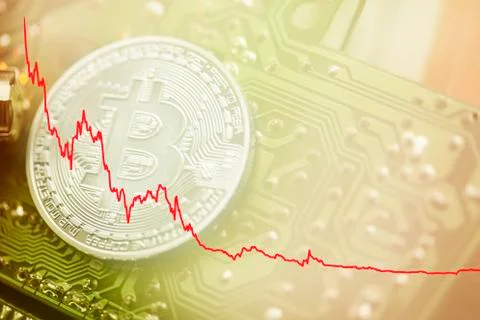 Bitcoin cryptocurrency Stock Photos