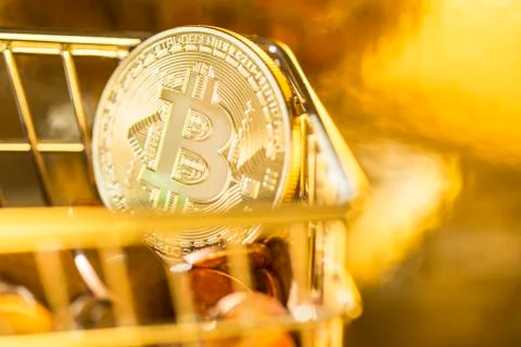 Bitcoin cryptocurrency Stock Photos