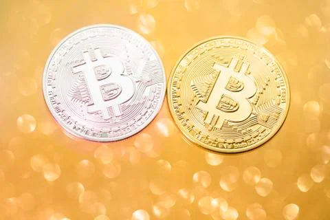 Bitcoin cryptocurrency Stock Photos