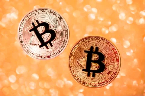 Bitcoin cryptocurrency Stock Photos