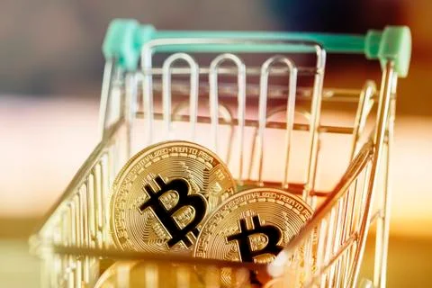 Bitcoin cryptocurrency Stock Photos