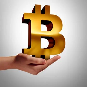 Bitcoin Currency 스톡 일러스트