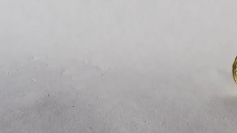 Bitcoin dancing across the screen Stock Footage 82879949