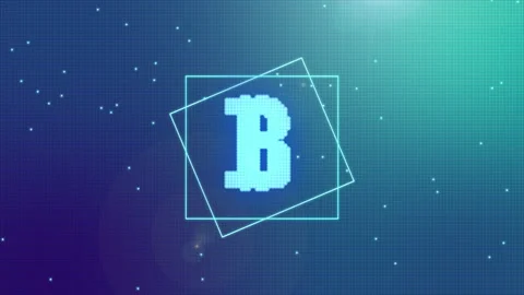 Bitcoin Digital Cryptocurrency Stock Footage 219554738