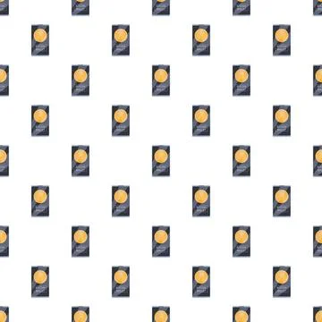 Bitcoin digital wallet on smartphone pattern Stock Illustration