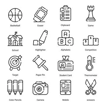 Bitcoin ecosystem vector design in modern style, easy to use icon Stock Illustration