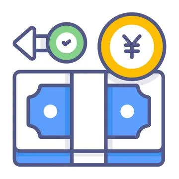 Bitcoin ecosystem vector design in modern style, easy to use icon Stock Illustration
